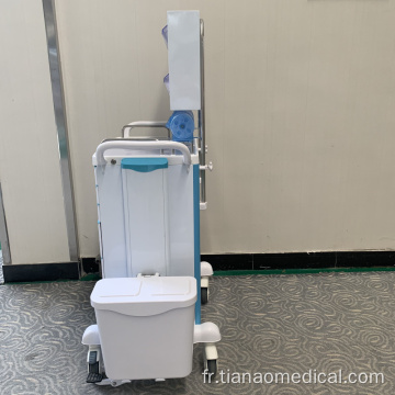 Chariot d&#39;anesthésie d&#39;hôpital avec des organisateurs de poubelle inclinable